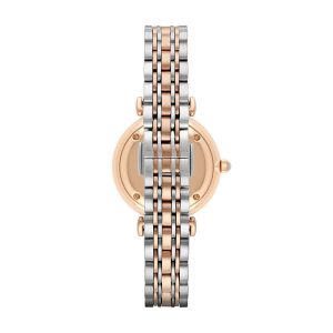 Emporio Armani Women’s Retro Two-Tone Stainless Steel Quartz Watch AR1926